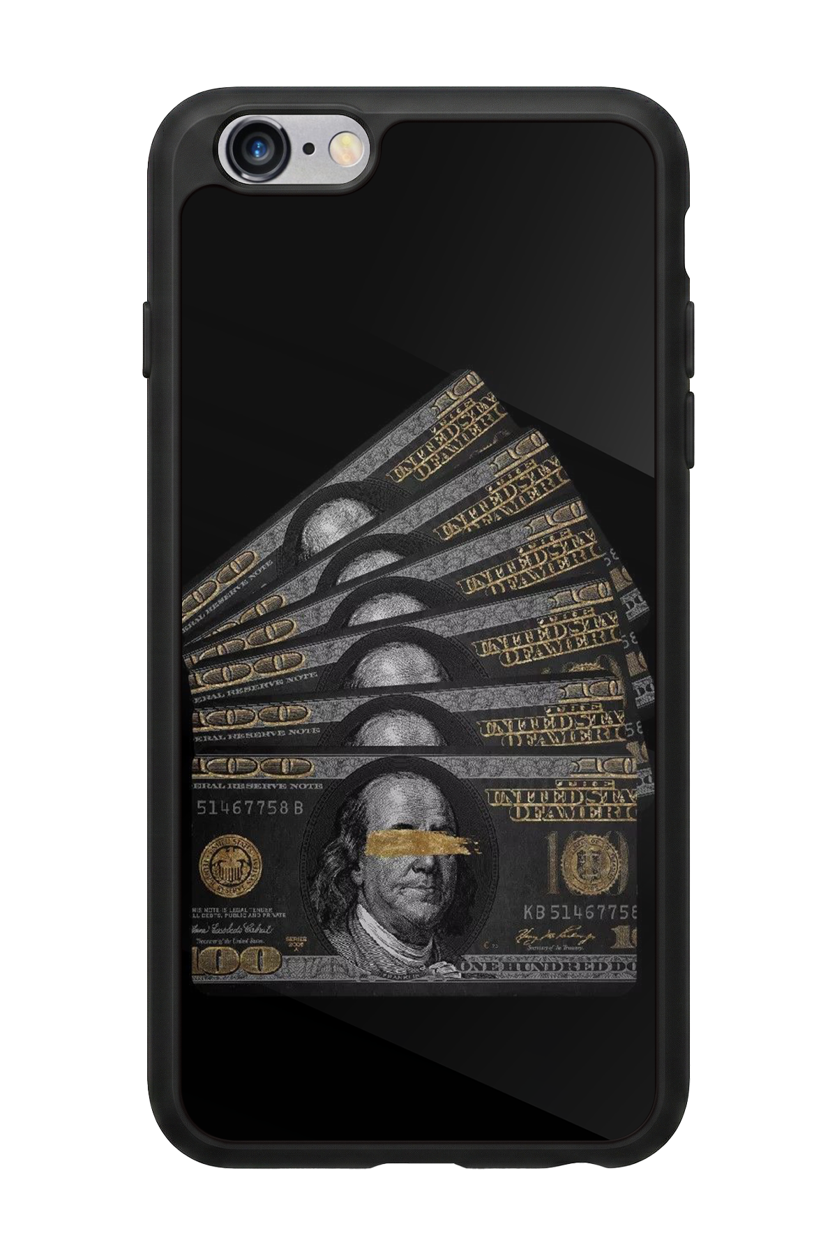 iPhone 6s Plus Uyumlu Para Tasarımlı Glossy Premium Kılıf