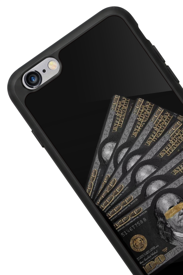 iPhone 6s Plus Uyumlu Para Tasarımlı Glossy Premium Kılıf