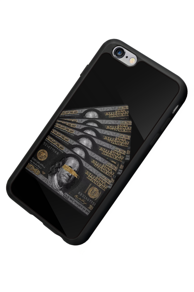 iPhone 6s Plus Uyumlu Para Tasarımlı Glossy Premium Kılıf