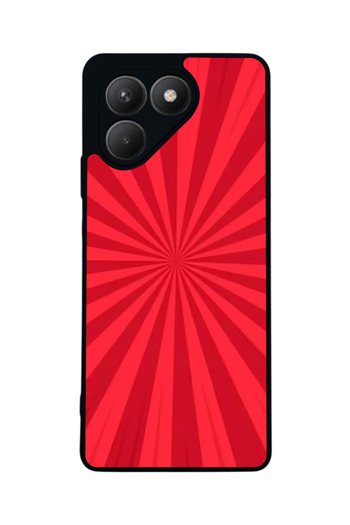 Tecno Pova 7 Mat Uyumlu Siyah Kılıf – Yumuşak Silikon, Koruyucu, Şok Emici Kapak