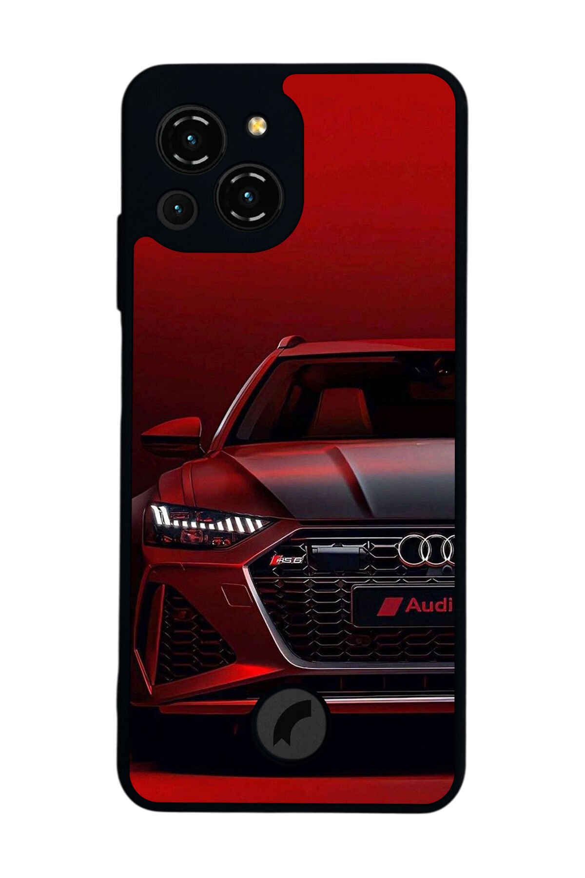 Reeder S23 Pro Max Uyumlu Audi Tasarımlı Glossy Premium Kılıf