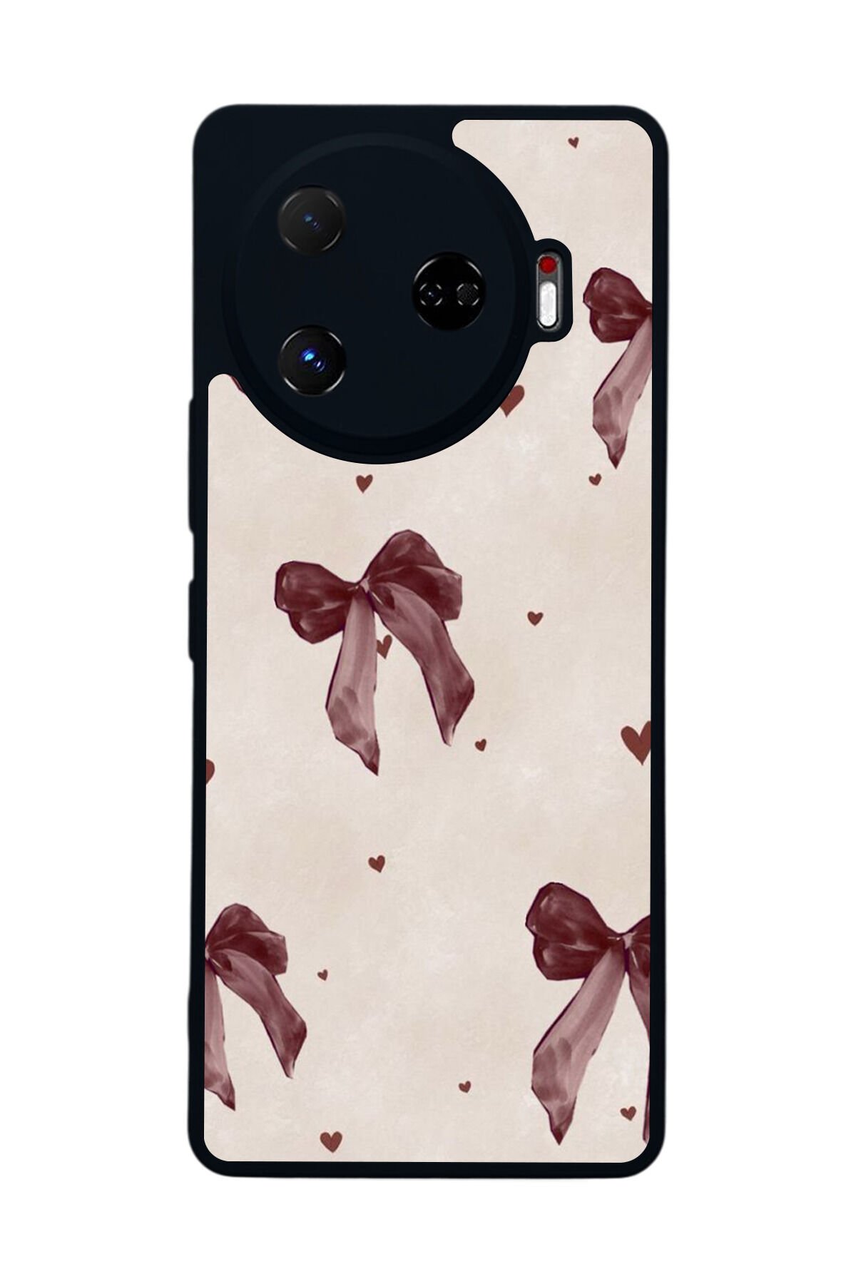 Tecno Camon 30 Pro Uyumlu Kurdele Tasarımlı Glossy Premium Kılıf