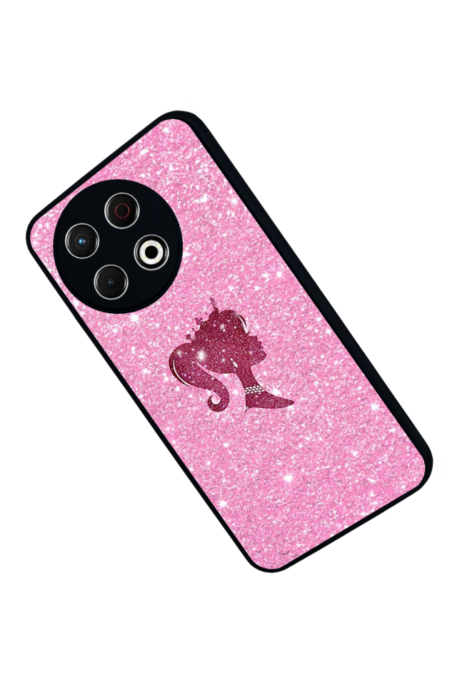 Tecno Spark 30 Pro Uyumlu Barbie Tasarımlı Glossy Premium Kılıf