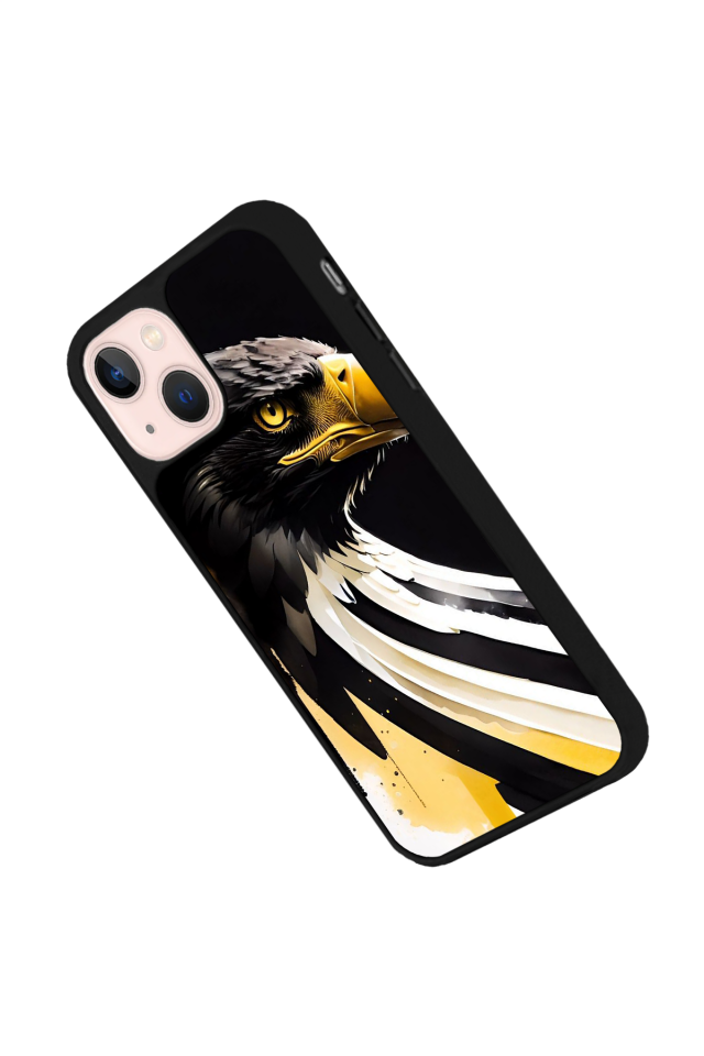 iPhone 15 Uyumlu Besiktas Tasarımlı Glossy Premium Kılıf