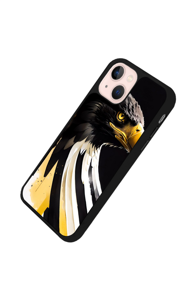 iPhone 15 Uyumlu Besiktas Tasarımlı Glossy Premium Kılıf