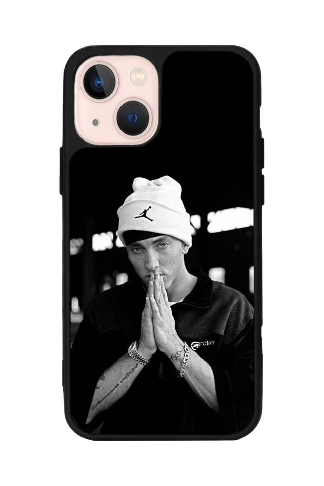 iPhone 14 Plus Uyumlu Eminem Tasarımlı Glossy Premium Kılıf