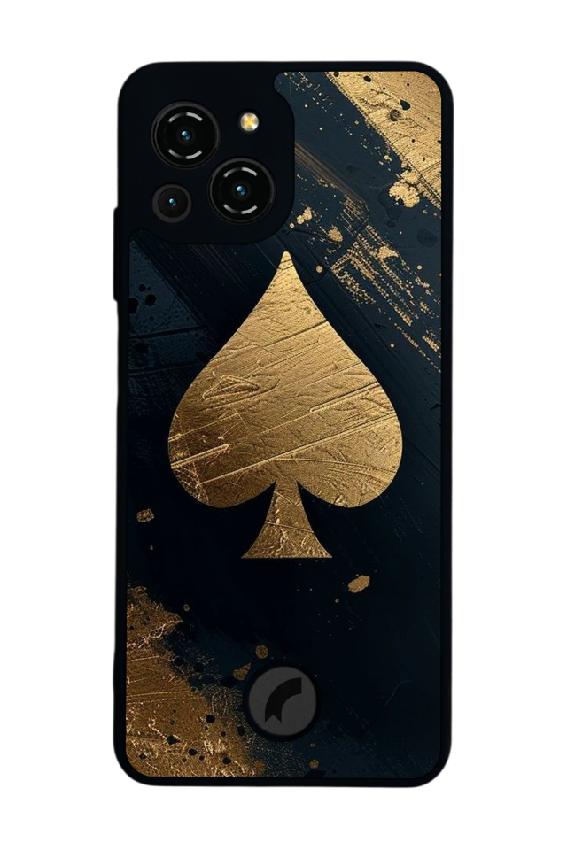 Reeder S23 Pro Max Uyumlu Kart Tasarımlı Glossy Premium Kılıf