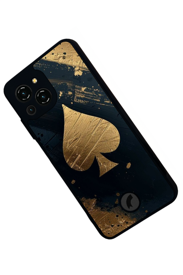 Reeder S23 Pro Max Uyumlu Kart Tasarımlı Glossy Premium Kılıf