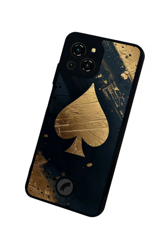 Reeder S23 Pro Max Uyumlu Kart Tasarımlı Glossy Premium Kılıf