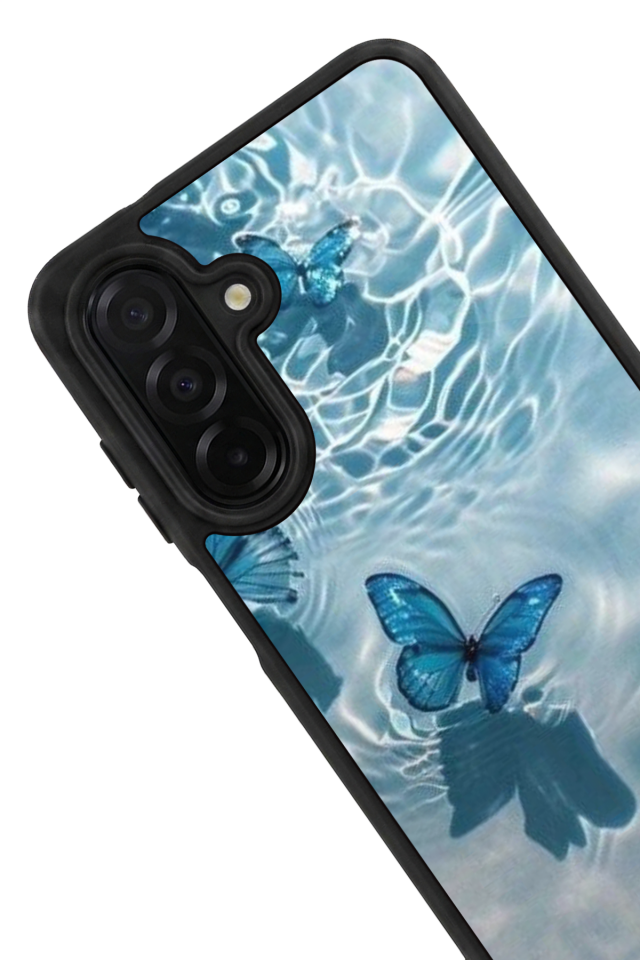 Samsung Galaxy A26 Uyumlu Kelebek Tasarımlı Glossy Premium Kılıf