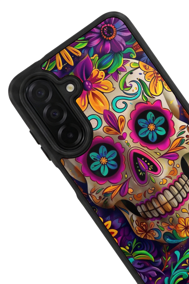 Samsung Galaxy A36 Uyumlu KuruKafa Tasarımlı Glossy Premium Kılıf