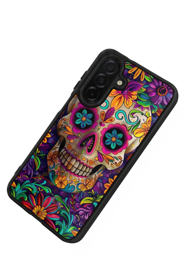 Samsung Galaxy A36 Uyumlu KuruKafa Tasarımlı Glossy Premium Kılıf