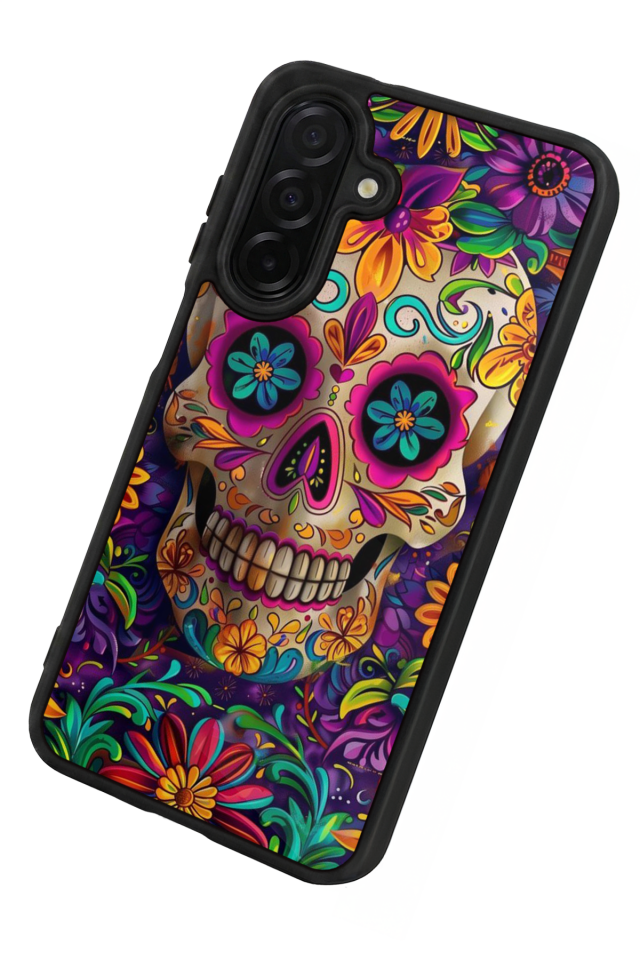 Samsung Galaxy A36 Uyumlu KuruKafa Tasarımlı Glossy Premium Kılıf