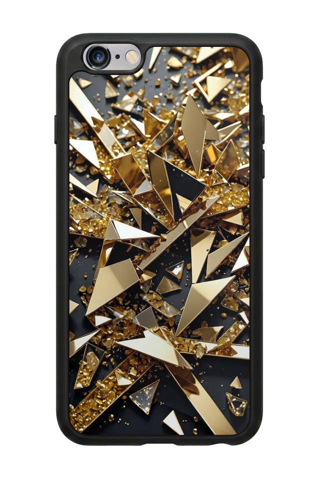 iPhone 6 Plus Uyumlu Mermer Marble Tasarımlı Glossy Premium Kılıf