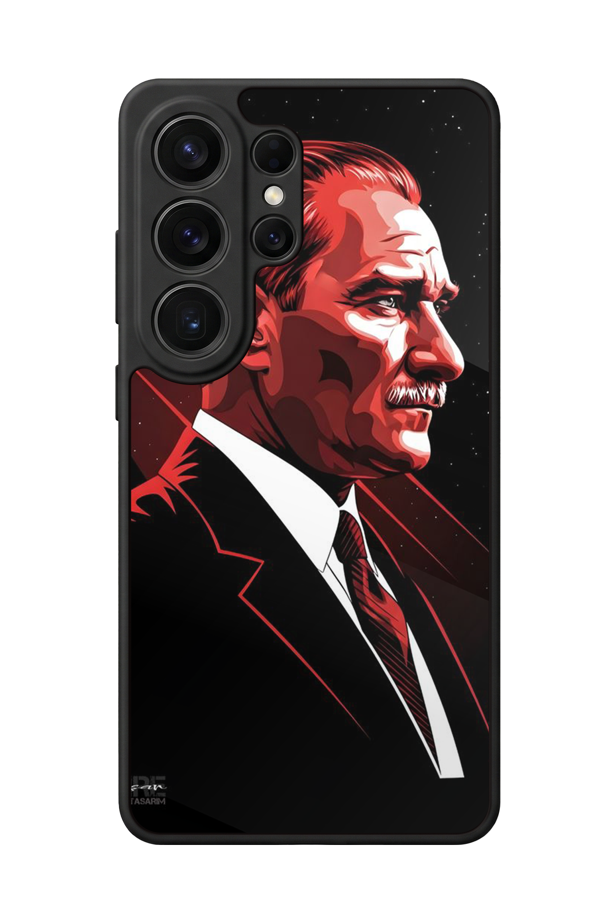 Samsung Galaxy S26 Ultra Uyumlu Mustafa Kemal Ataturk Tasarımlı Glossy Premium Kılıf
