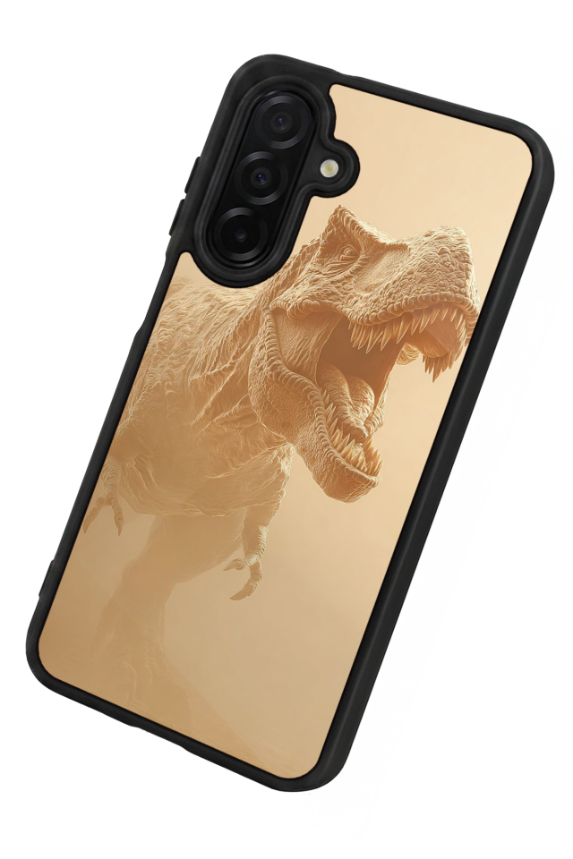 Samsung Galaxy A36 Uyumlu Dinazor Tasarımlı Glossy Premium Kılıf