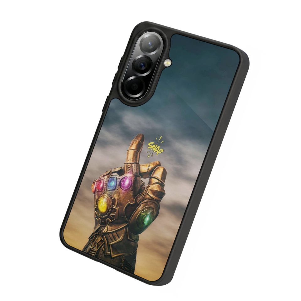 Samsung Galaxy A37 Uyumlu Thanos Tasarımlı Glossy Premium Kılıf