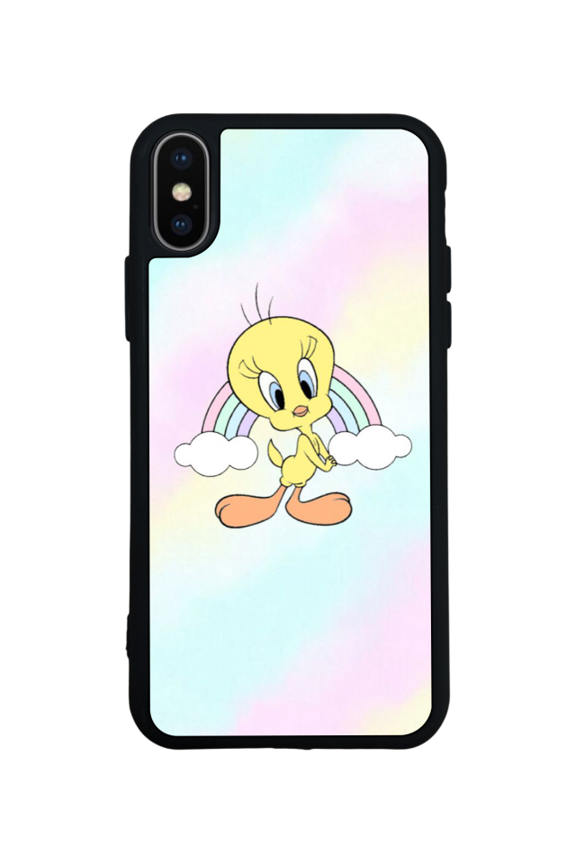 iPhone XS Max Uyumlu Tweety Tasarımlı Glossy Premium Kılıf