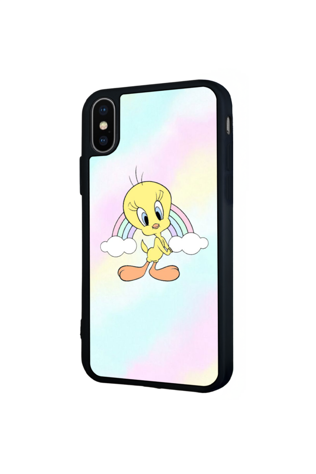 iPhone XS Max Uyumlu Tweety Tasarımlı Glossy Premium Kılıf