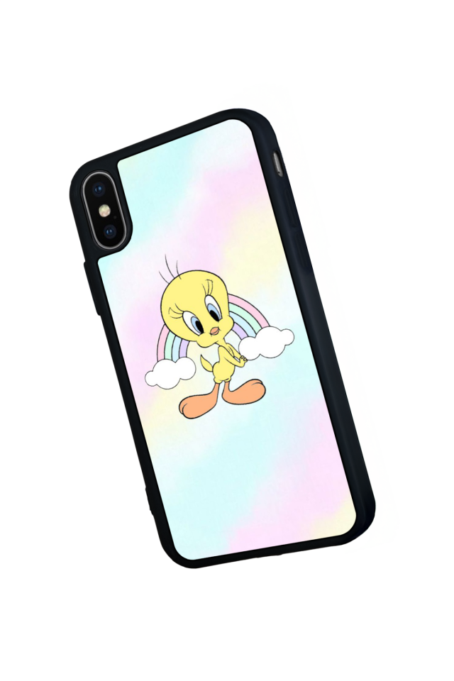 iPhone XS Max Uyumlu Tweety Tasarımlı Glossy Premium Kılıf