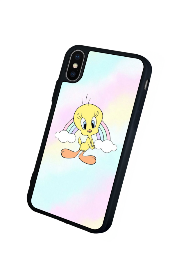 iPhone XS Max Uyumlu Tweety Tasarımlı Glossy Premium Kılıf