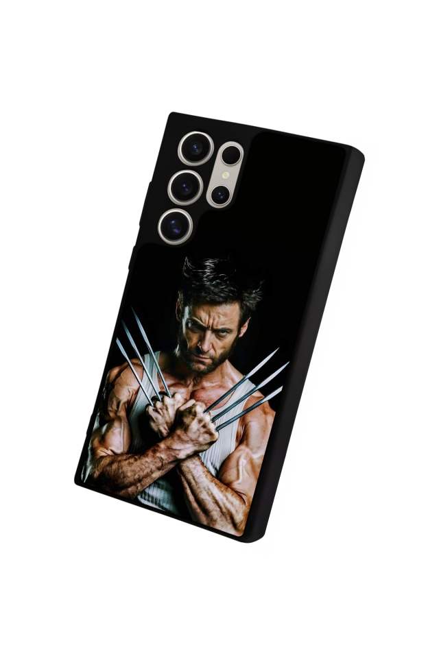 Samsung Galaxy S24 Ultra Uyumlu Wolverine Tasarımlı Glossy Premium Kılıf