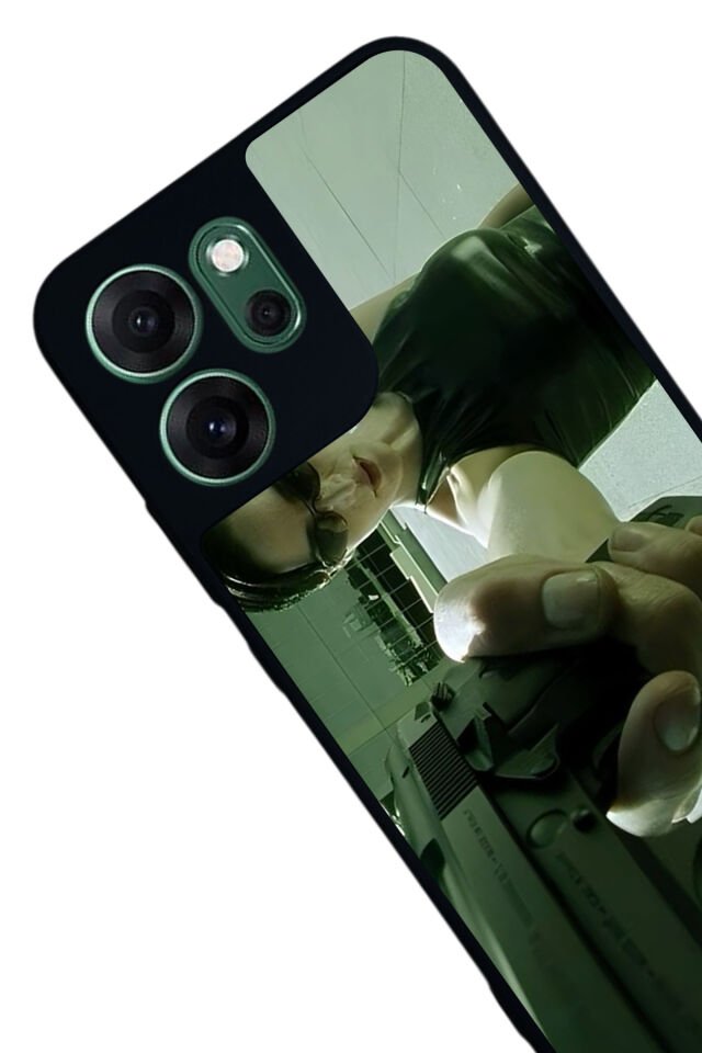 Oppo Reno 14F Uyumlu MatriOppo Oppo Reno 14F Tasarımlı Glossy Premium Kılıf