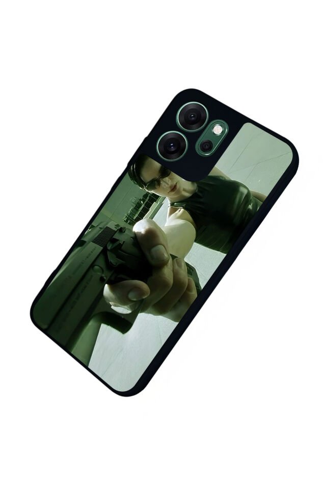 Oppo Reno 14F Uyumlu MatriOppo Oppo Reno 14F Tasarımlı Glossy Premium Kılıf