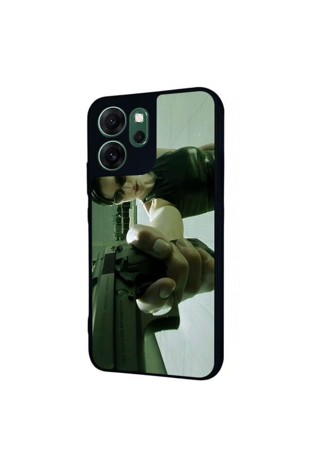 Oppo Reno 14F Uyumlu MatriOppo Oppo Reno 14F Tasarımlı Glossy Premium Kılıf