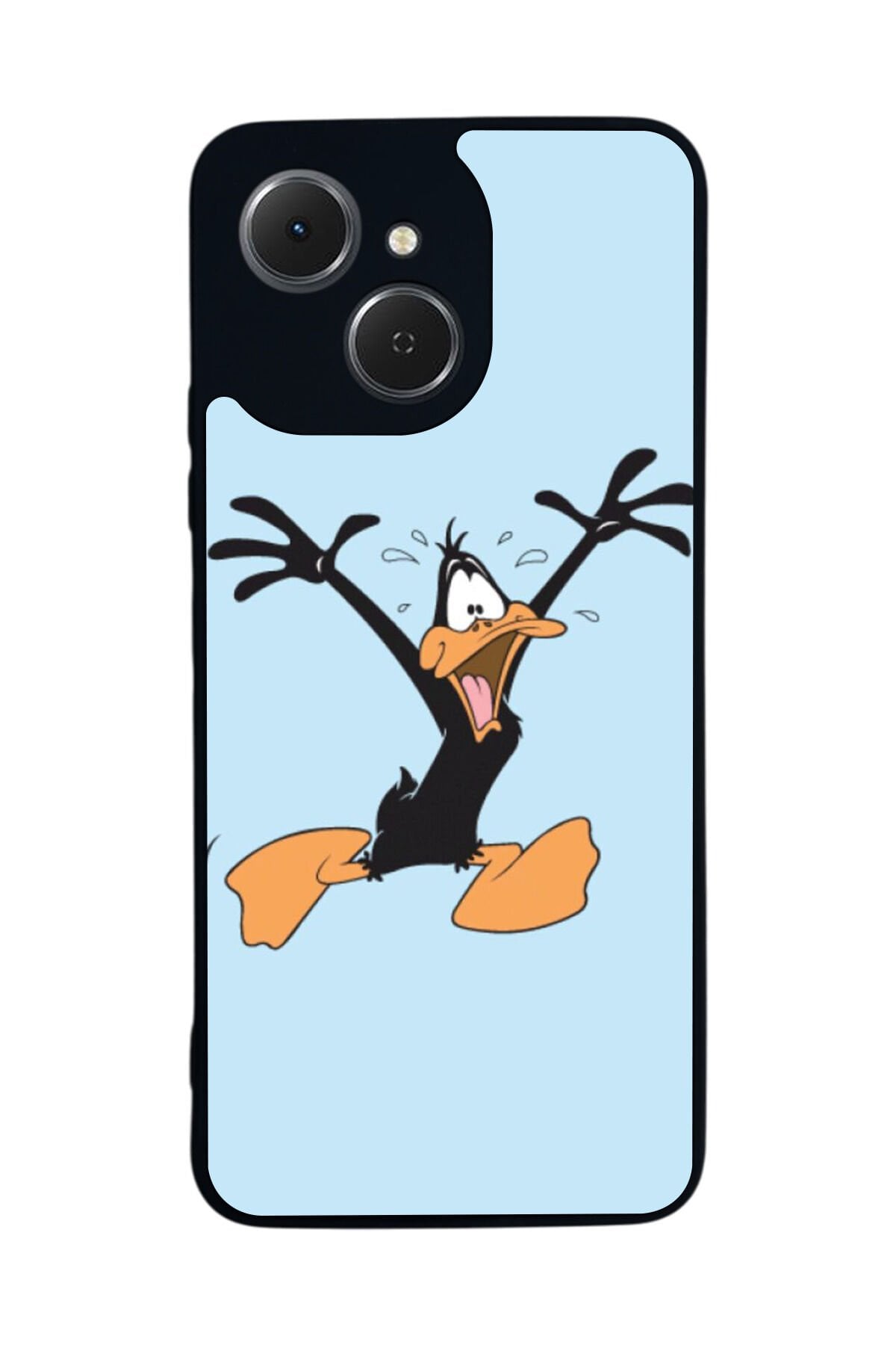 Tecno Spark 40C Uyumlu Daffy duck Tasarımlı Glossy Premium Kılıf