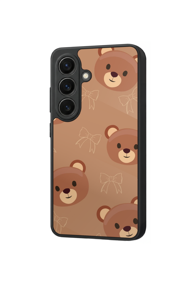 Samsung Galaxy S26 Uyumlu Ayı Tasarımlı Glossy Premium Kılıf