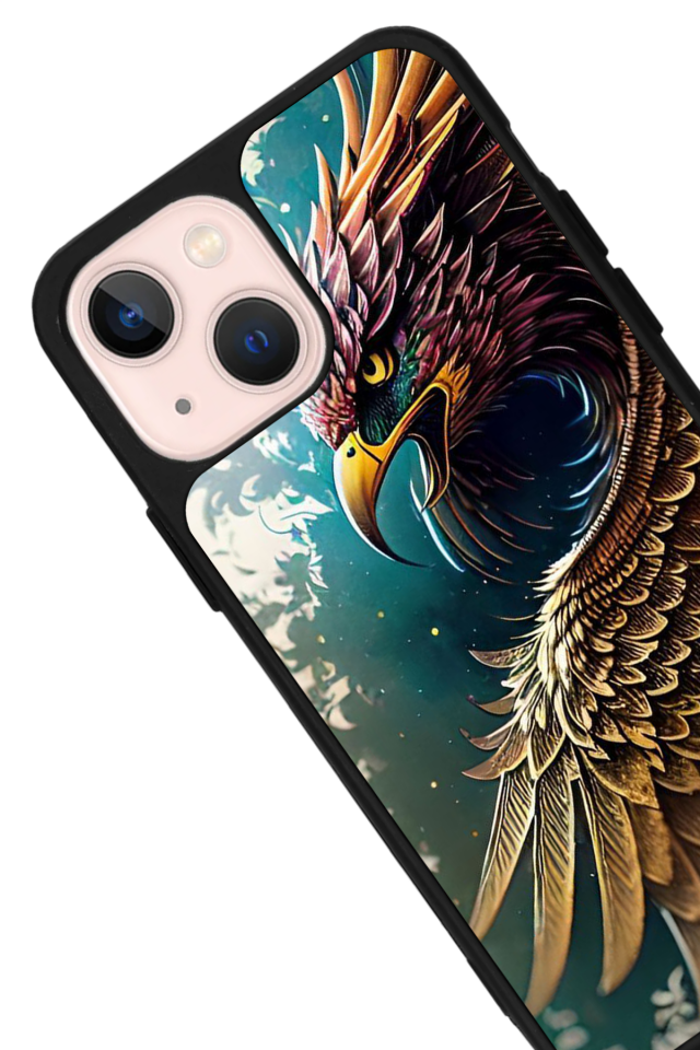 iPhone 15 Uyumlu Besiktas Tasarımlı Glossy Premium Kılıf