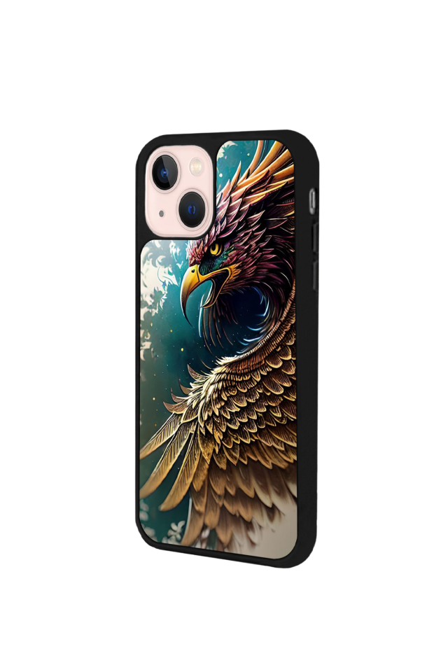 iPhone 15 Uyumlu Besiktas Tasarımlı Glossy Premium Kılıf