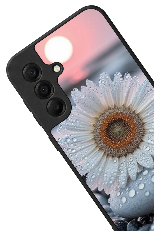 Samsung Galaxy A17 Uyumlu Cicek Tasarımlı Glossy Premium Kılıf