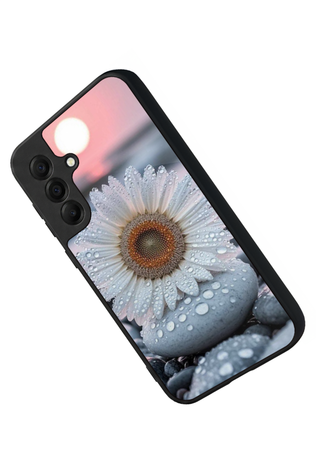 Samsung Galaxy A17 Uyumlu Cicek Tasarımlı Glossy Premium Kılıf
