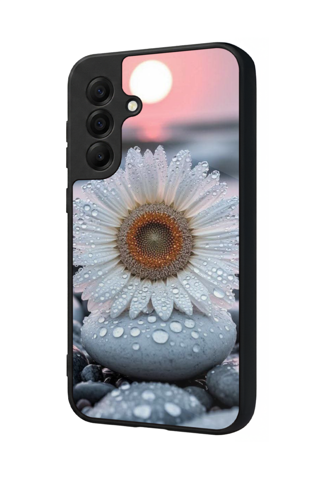 Samsung Galaxy A17 Uyumlu Cicek Tasarımlı Glossy Premium Kılıf