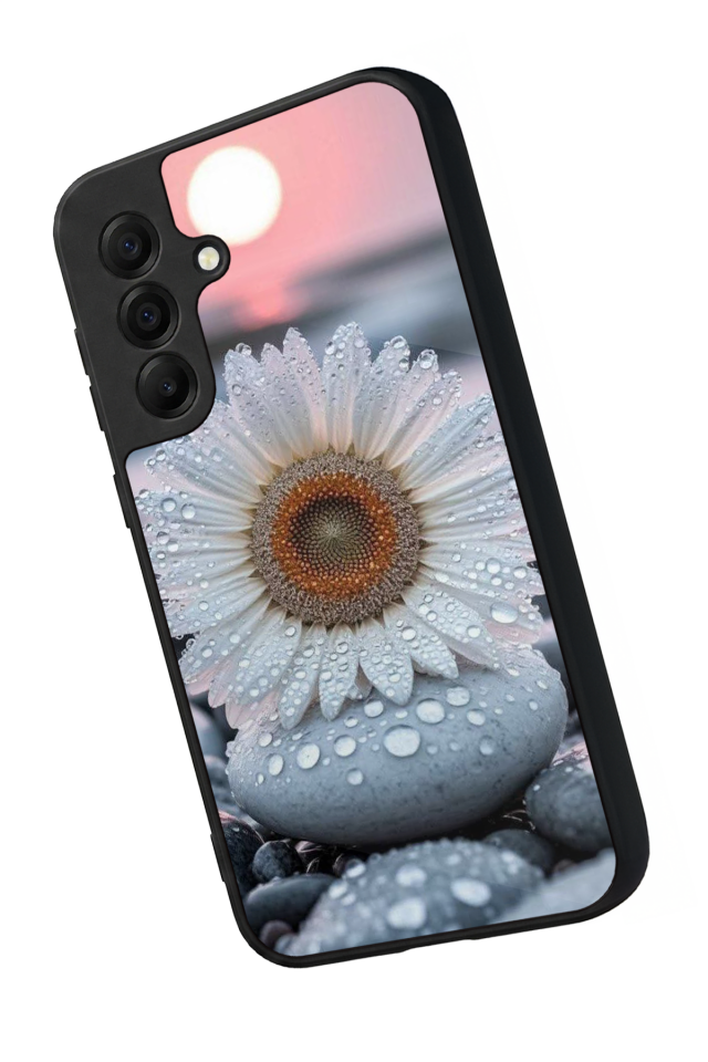 Samsung Galaxy A17 Uyumlu Cicek Tasarımlı Glossy Premium Kılıf