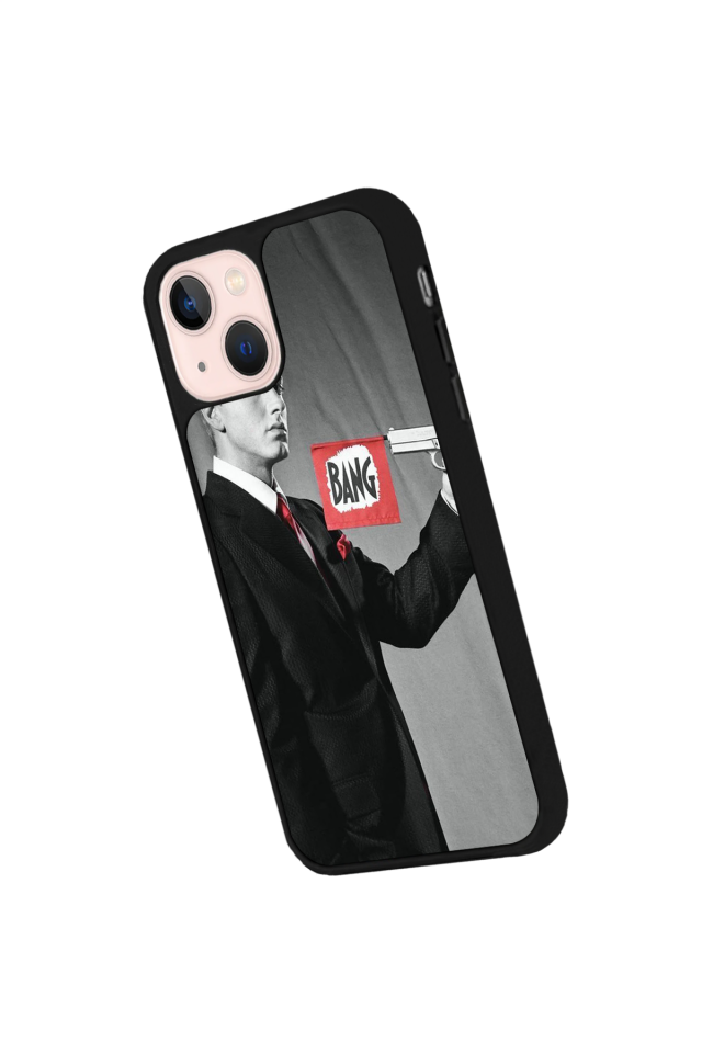 iPhone 14 Plus Uyumlu Eminem Tasarımlı Glossy Premium Kılıf