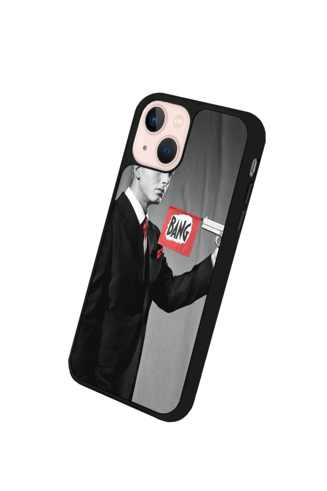 iPhone 14 Plus Uyumlu Eminem Tasarımlı Glossy Premium Kılıf