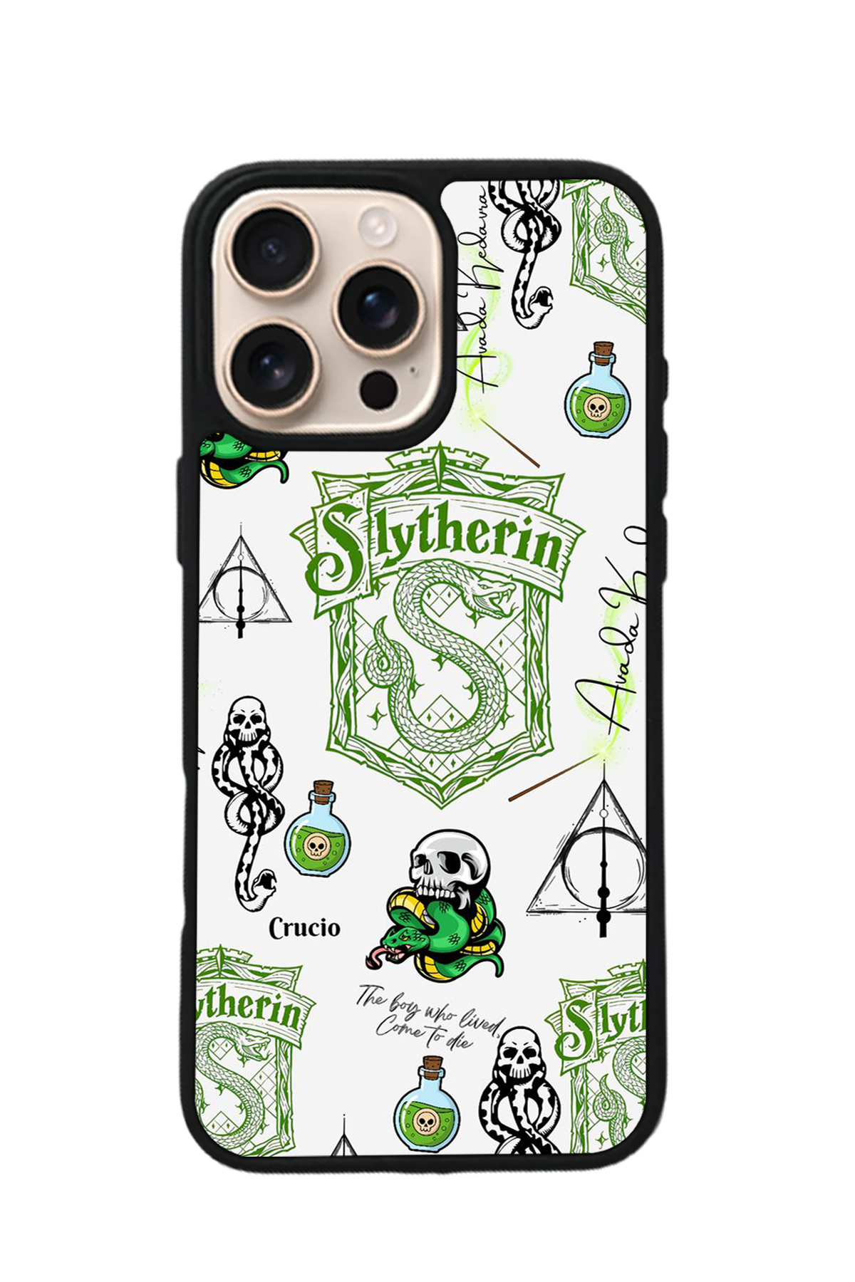 iPhone 16 Pro Max Uyumlu HarryPotter Tasarımlı Glossy Premium Kılıf