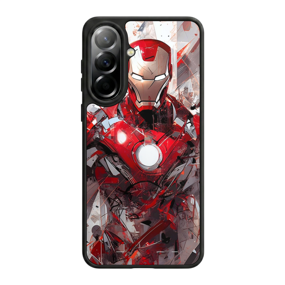 Samsung Galaxy A57 Uyumlu Iron Man ( Demir Adam ) Tasarımlı Glossy Premium Kılıf