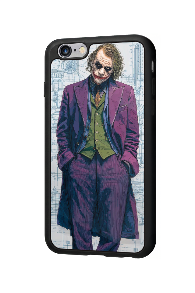 iPhone 6s Plus Uyumlu Joker Tasarımlı Glossy Premium Kılıf