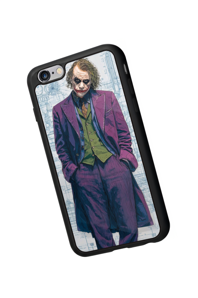 iPhone 6s Plus Uyumlu Joker Tasarımlı Glossy Premium Kılıf