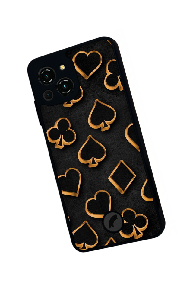 Reeder S23 Pro Max Uyumlu Kart Tasarımlı Glossy Premium Kılıf