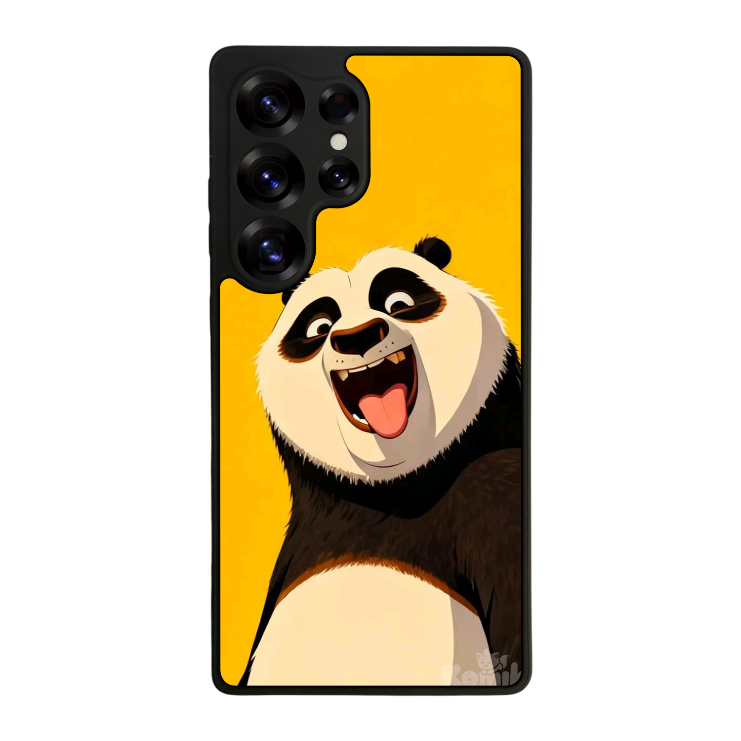Samsung Galaxy S25 Ultra Uyumlu Kung Fu Panda Tasarımlı Glossy Premium Kılıf