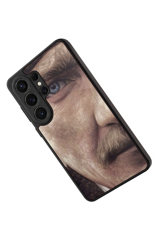 Samsung Galaxy S26 Ultra Uyumlu Mustafa Kemal Ataturk Tasarımlı Glossy Premium Kılıf