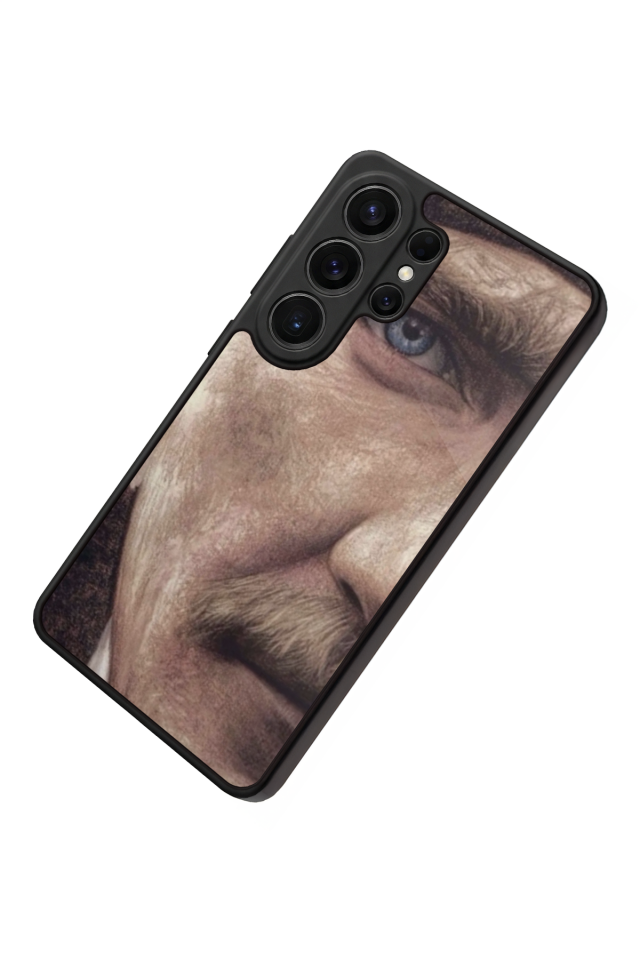 Samsung Galaxy S26 Ultra Uyumlu Mustafa Kemal Ataturk Tasarımlı Glossy Premium Kılıf