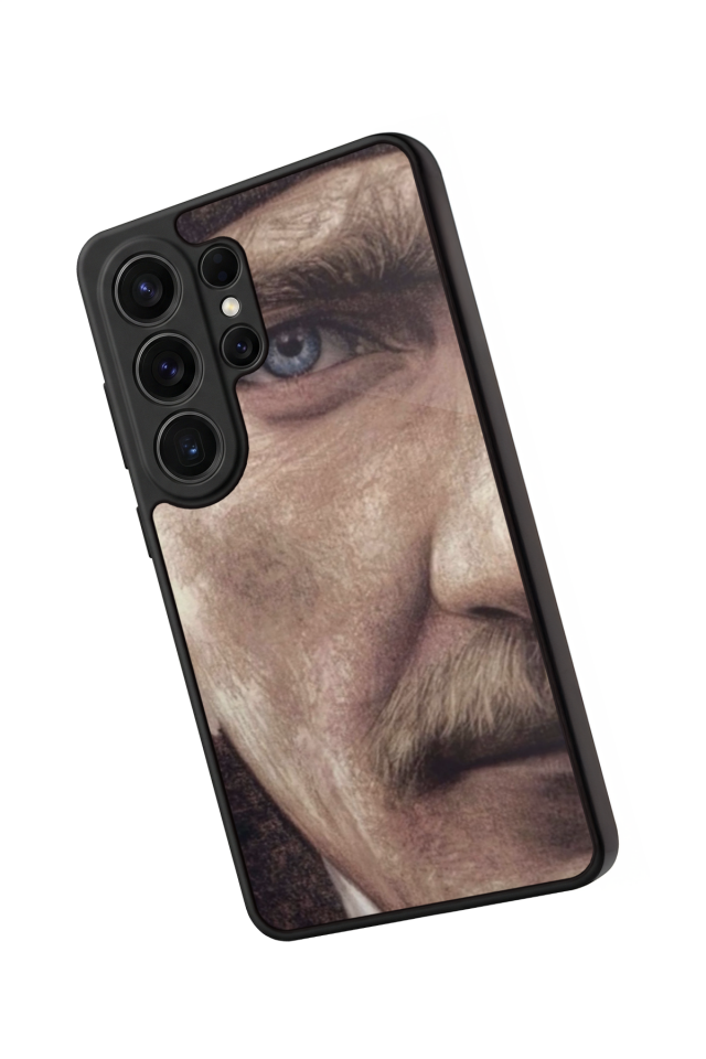 Samsung Galaxy S26 Ultra Uyumlu Mustafa Kemal Ataturk Tasarımlı Glossy Premium Kılıf