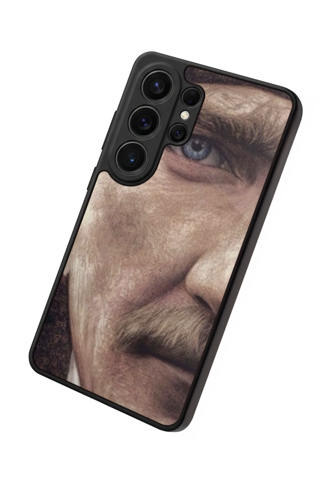 Samsung Galaxy S26 Ultra Uyumlu Mustafa Kemal Ataturk Tasarımlı Glossy Premium Kılıf