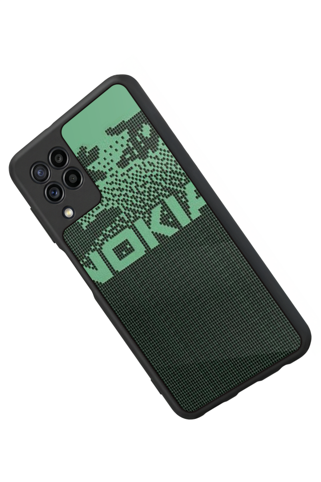 Samsung Galaxy M32 Uyumlu Nokia Tasarımlı Glossy Premium Kılıf